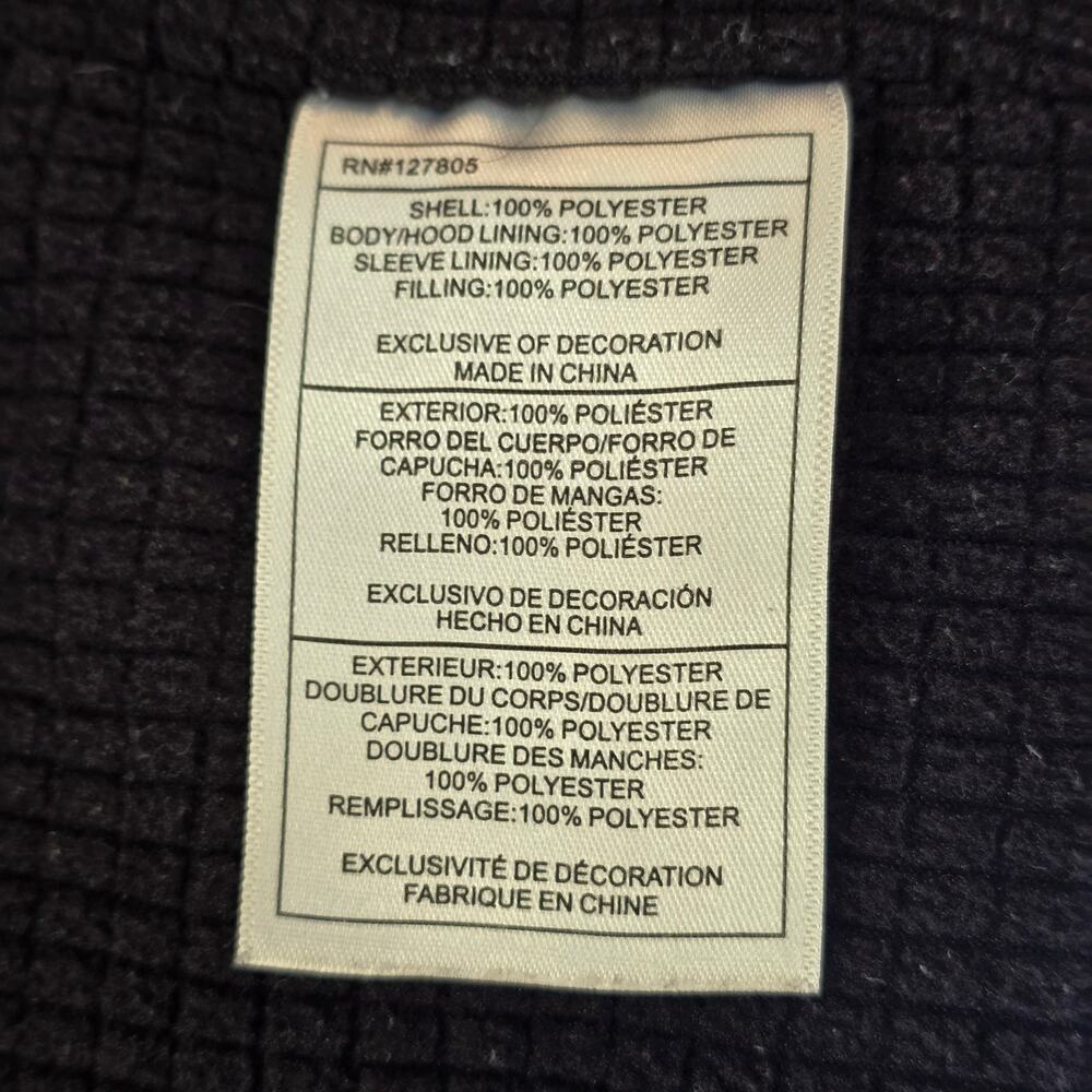 Y2k Style DKNY Green Puffer Jacket Size M (10/12) - Picture 4 of 9